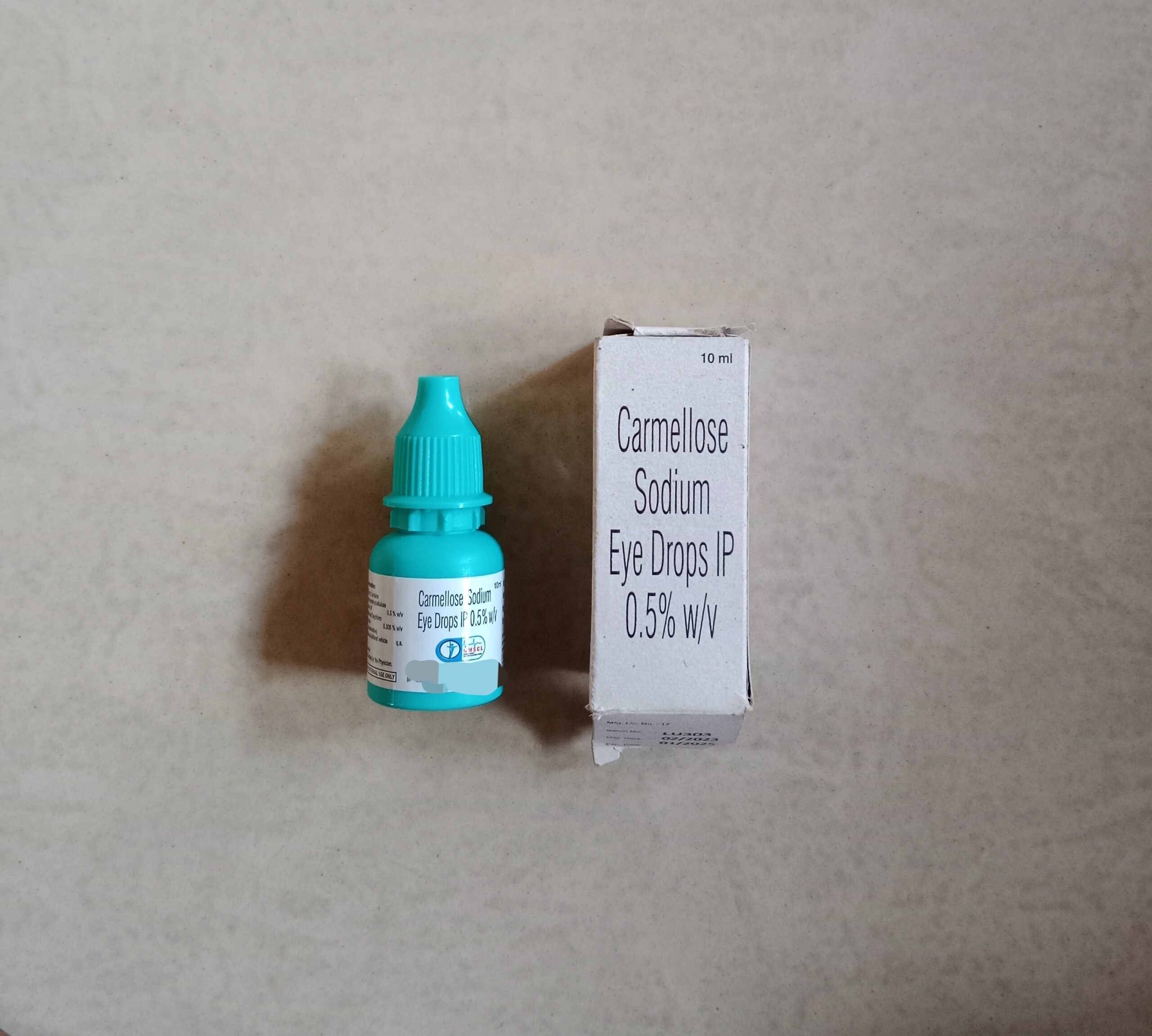 Carmellose sodium eye drops