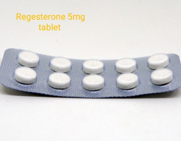 What is regestrone 5 mg tablet ?